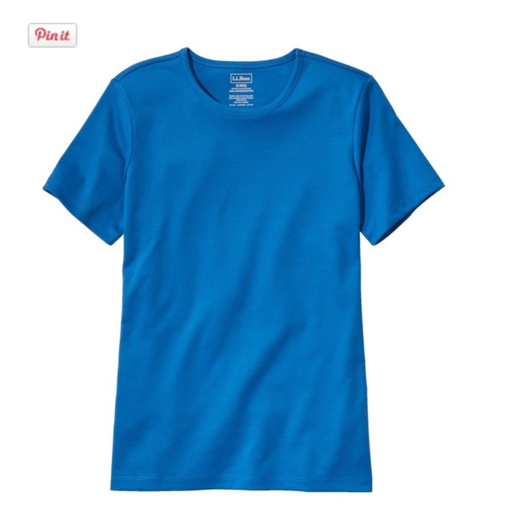 Two Womens 1X L.L. Bean T-shirts